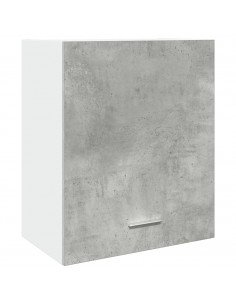 Mobile Pensile Grigio Cemento 50x31x60cm in Legno Multistrato