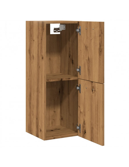 Mobile Pensile Bagno Rovere Artigianale 30x30x80cm Truciolato