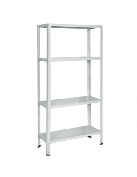Scaffale in kit Bizzotto Scaffalature E550B Minieuro Bianco ral 9003