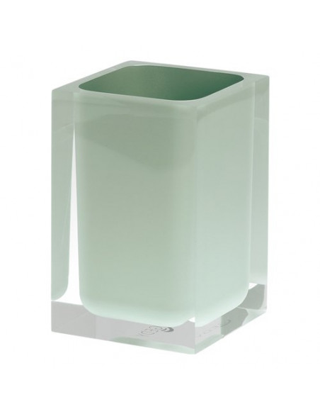 Bicchiere porta spazzolino Gedy RA98 07 RAINBOW Verde Verde
