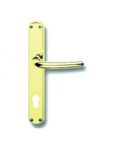 Maniglie porta Ghidini 55744088501 MILENA Ottone lucido Ottone lucido