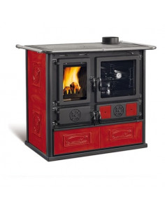 Cucina legna Nordica 7015213 ROSA 5.0 VST Liberty bordeaux Liberty bor