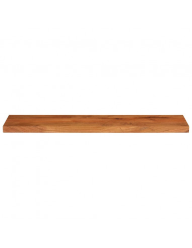Piano per Tavolo 120x30x2,5 Rettangolare Legno Massello Acacia
