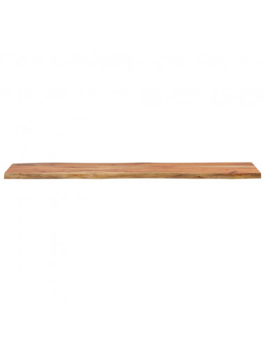 Piano Tavolo 160x40x2,5 cm Rettangolare Legno Acacia Bordi Vivi