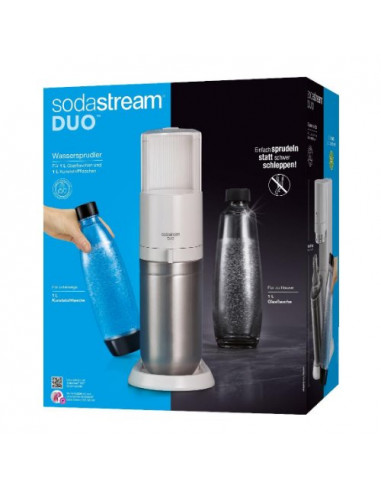 Gasatore Sodastream 2270178 DUO WHITE Bianco Bianco