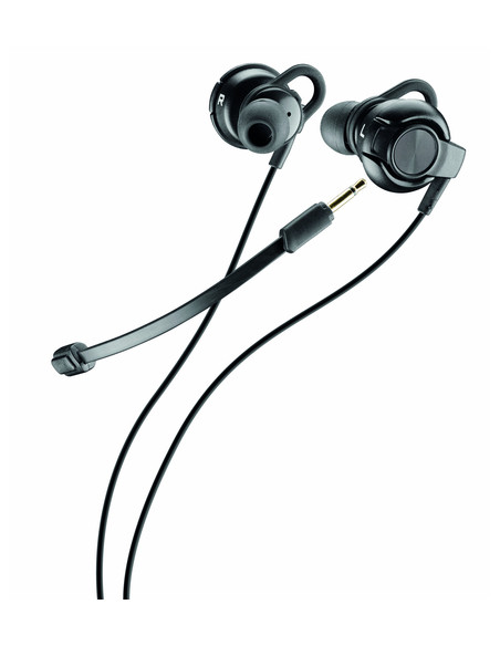 Cellularline DISTINCT Auricolare in-ear con microfono removibile e connettore Jack 3.5mm