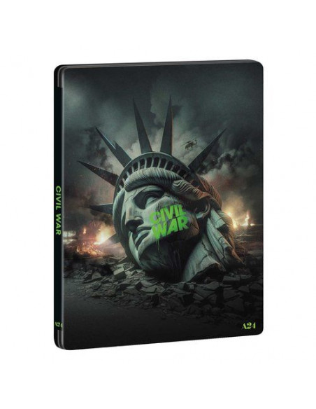 Blu Ray 4K Alex Garland - Civil War (Steelbook) (4K Ultra Hd+Blu-Ray H