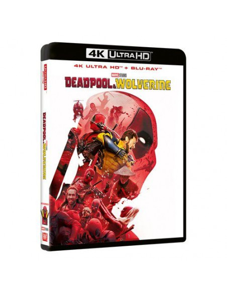 Blu Ray 4K Shawn Levy - Deadpool & Wolverine (4K Ultra Hd+Blu-Ray Hd)