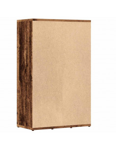 Libreria Legno Antico 45x25x80 cm in Legno Multistrato