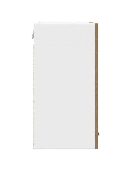 Pensile da Cucina Anta in Vetro Rovere Artigianale 60x31x60 cm