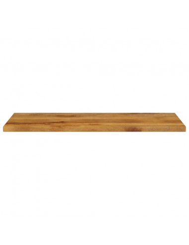 Piano per Tavolo 100x70x2,5cm Rettangolare Legno Massello Mango