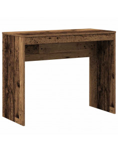 Scrivania Legno Antico 90x40x72 cm in Legno Multistrato