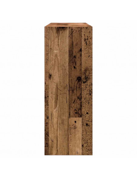 Tavolino Consolle Legno Antico 105x30x80 cm in Truciolato