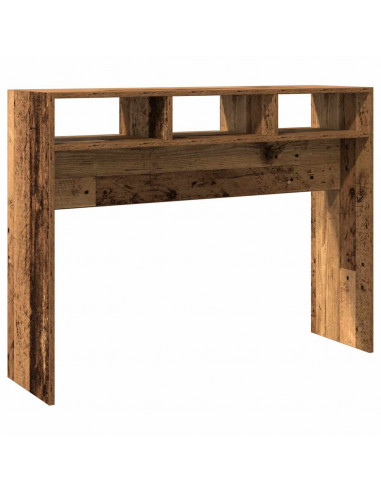 Tavolino Consolle Legno Antico 105x30x80 cm in Truciolato