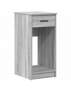 Supporto a Torre per Computer con Cassetto Grigio 35x45x77 cm