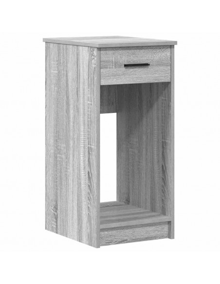 Supporto a Torre per Computer con Cassetto Grigio 35x45x77 cm