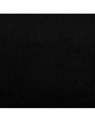 Set Divani 2 pz con Cuscini Nero in Tessuto Microfibra