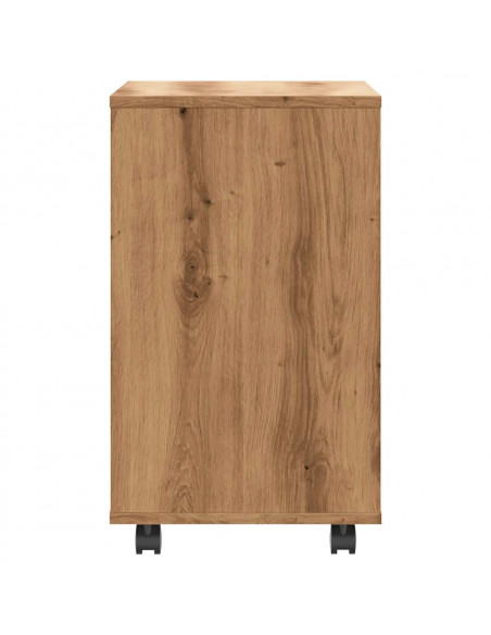 Tavolino da Salotto Rovere Artigianale 70x35x55cm in Truciolato