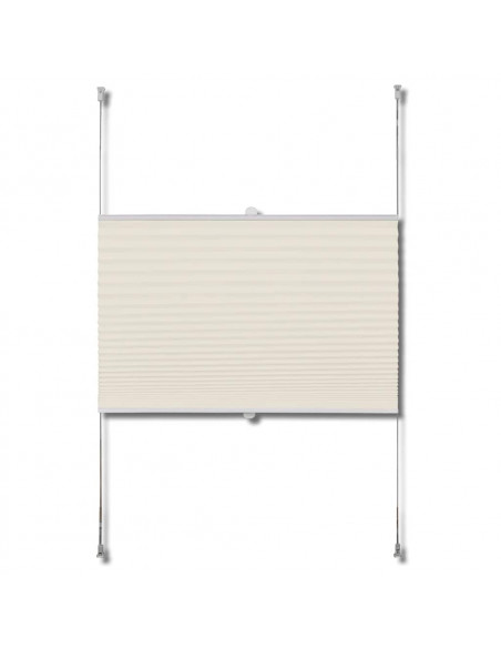 Tenda plissè 110x150cm Crema