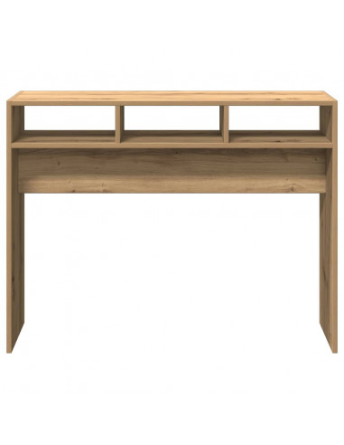 Tavolo Consolle Rovere Artigianale 105x30x80 cm in Truciolato