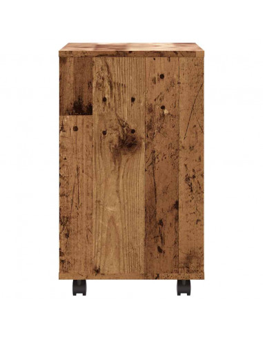 Tavolino Salotto Legno Antico 70x35x55 cm in Legno Multistrato