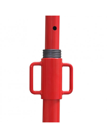 Asta di Sostegno ad Espansione 180 cm Rosso