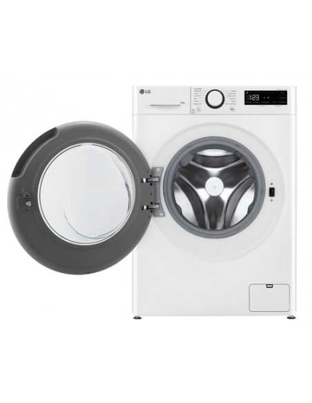 LG F4R3010NSWW Lavatrice 10kg AI DD, Classe A-10%, 1400 giri, Lavaggio a vapore