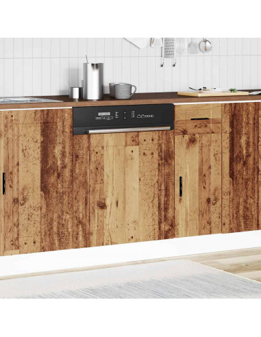 Pannello Lavastoviglie Porto Legno Vecchio 60x1,5x67 cm