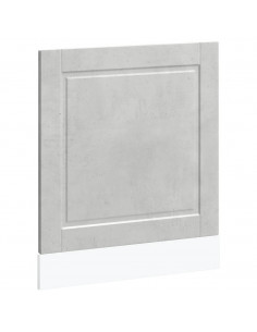 Pannello Lavastoviglie Porto Grigio Cemento 60x1,5x67 cm