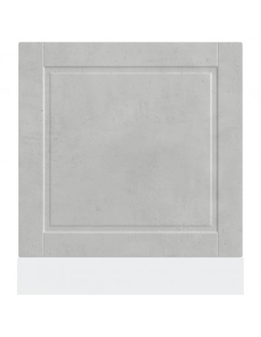 Pannello Lavastoviglie Porto Grigio Cemento 60x1,5x67 cm