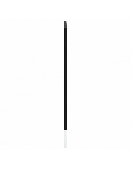 Pannello Lavastoviglie Porto Nero 60x1,5x67 cm in Truciolato