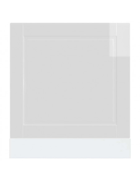 Pannello Lavastoviglie Porto Bianco Lucido 60x1,5x67 cm