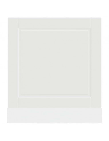 Pannello Lavastoviglie Porto Bianco 60x1,5x67 cm in Truciolato