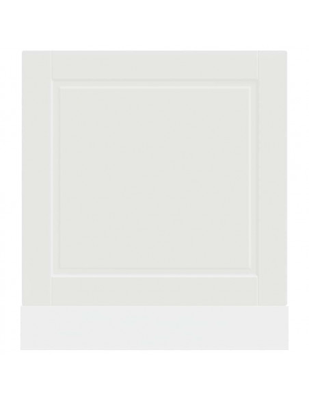 Pannello Lavastoviglie Porto Bianco 60x1,5x67 cm in Truciolato