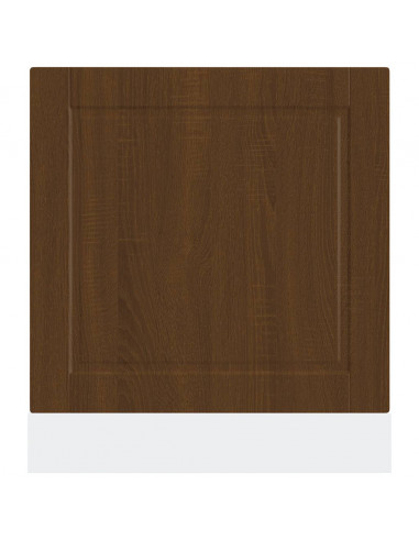 Pannello Lavastoviglie Porto Rovere Marrone 60x1,5x67 cm