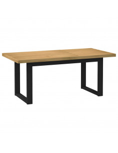Tavolo Pranzo NOAIN Gambe a Forma U 180x90x75 cm Legno Massello