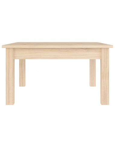 Tavolino da Salotto 55x55x30 cm Legno Massello di Pino