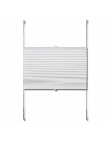 Tenda plissè 60x200cm bianca