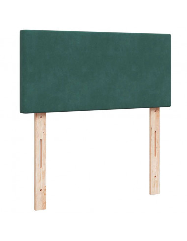 Struttura Letto Pouf con Materassi 200x200 cm Velluto