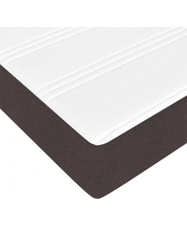 Struttura Letto Pouf con Materasso 100x200 cm in Tessuto