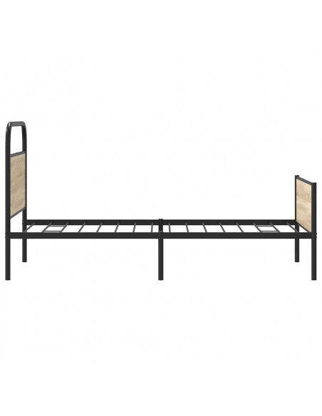 Giroletto senza Materasso Rovere Sonoma 90x200 cm in Truciolato