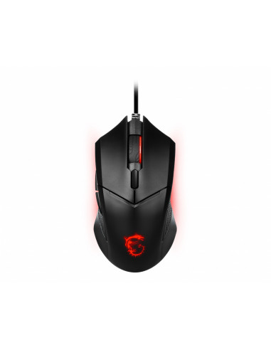 MSI Clutch GM08 mouse Gaming Ambidestro USB tipo A Ottico 4200 DPI