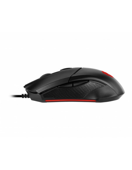 MSI Clutch GM08 mouse Gaming Ambidestro USB tipo A Ottico 4200 DPI