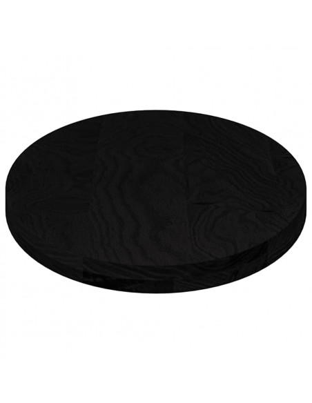 Piano Tavolo Marrone Scuro 100x50x4 cm in Rovere Massello Ovale