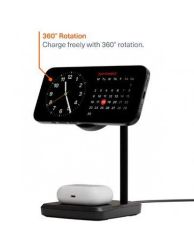 QI2 2IN1 CHARGEBASE - BLACK