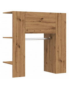 Scaffale Ingresso Rovere 97,5x37x99 cm Legno Multistrato