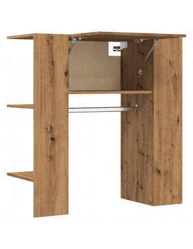 Scaffale Ingresso Rovere 97,5x37x99 cm Legno Multistrato