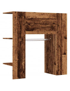 Scaffale Ingresso Legno Antico 97,5x37x99 cm Legno Multistrato