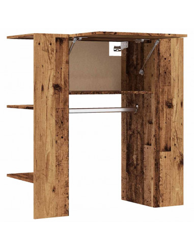 Scaffale Ingresso Legno Antico 97,5x37x99 cm Legno Multistrato