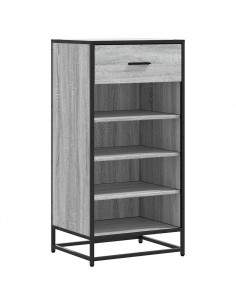 Scarpiera Grigio Sonoma 48x38x97,5 cm in Legno Multistrato